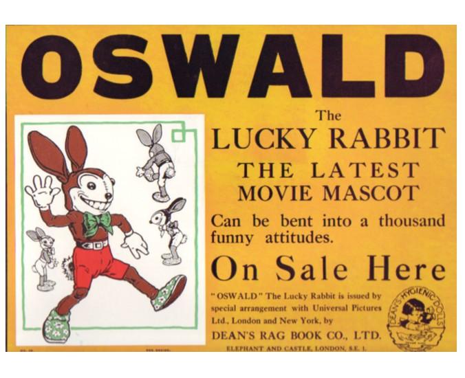 R@BBRICK Oswald the Lucky Rabbit100400％