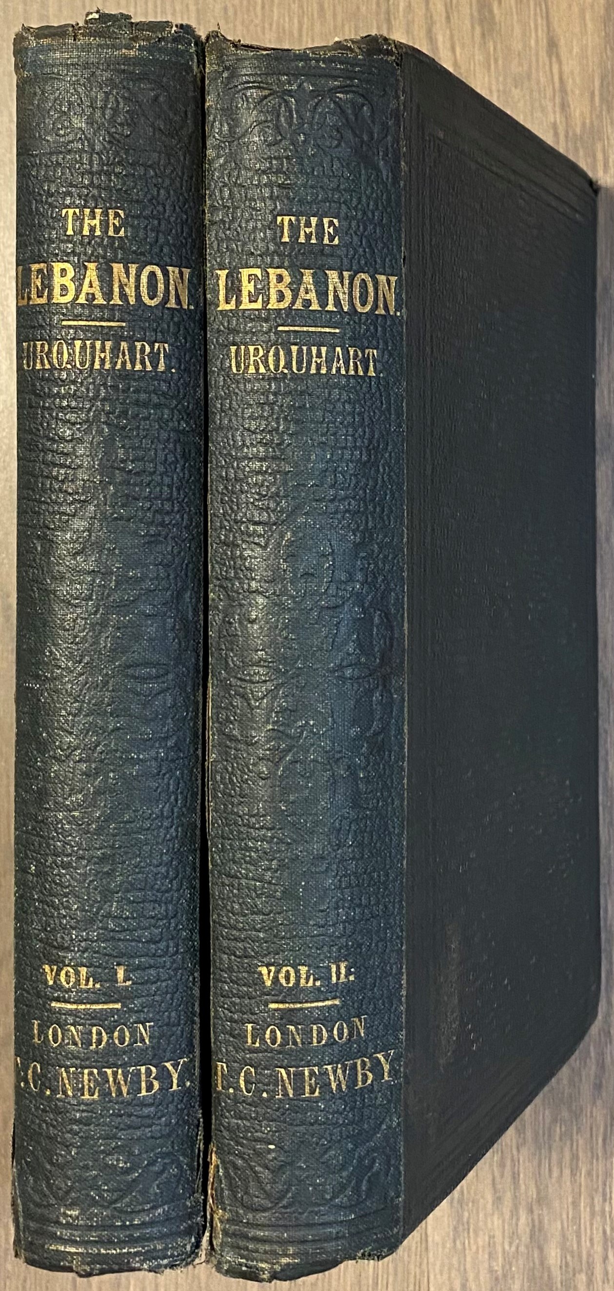 The Lebanon (Mount Souria) A History And A Diary (TWO VOLUMES). by