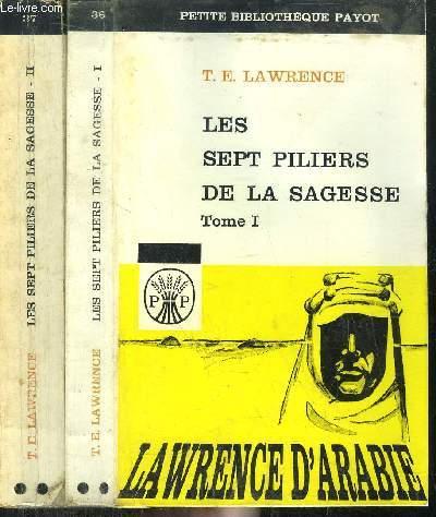 LES SEPT PILIERS DE LA SAGESSE - TOME I+II - 2 VOLUMES - COLLECTION ...
