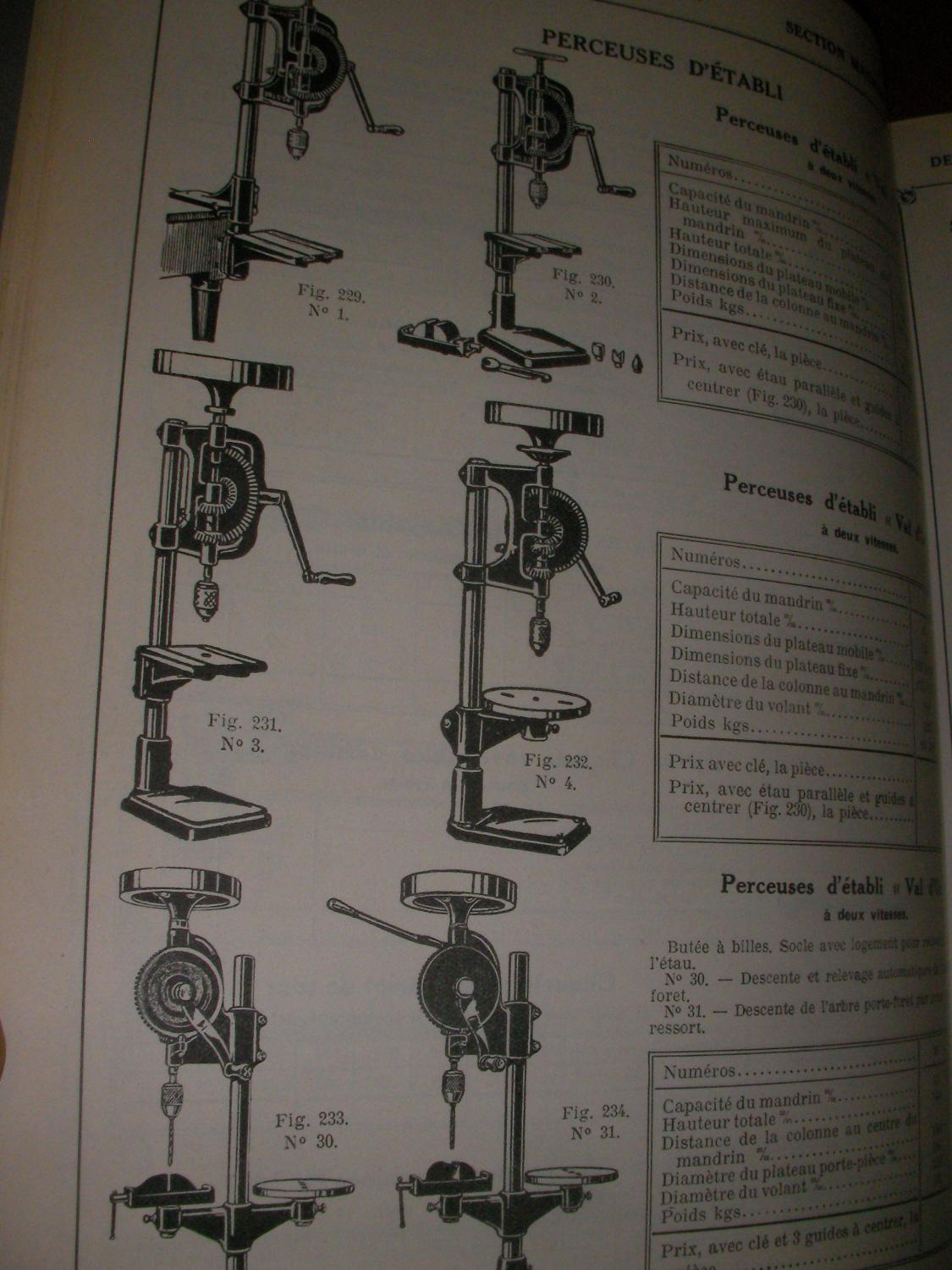 DESCOURS ET CABAUD PRIDUITS METALLURGIQUES SECTION MACHINESOUTILS