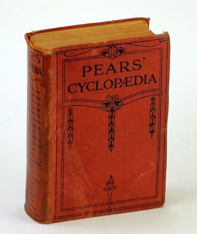 Pears' Cyclopedia: Thirty-Eighth Edition Barratt, Herbert C.: Editor [Fair] [Hardcover]