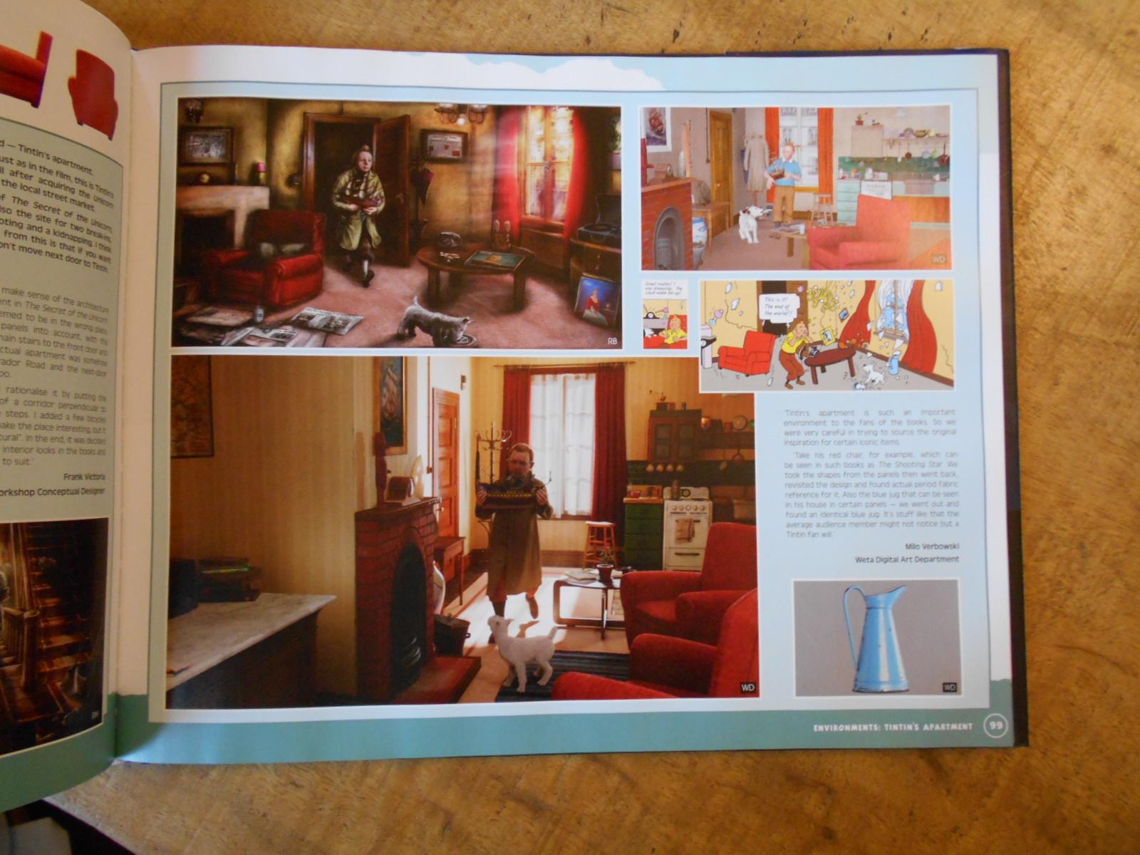 The Art Of The Adventures Of Tintin By Guise Chris Very Good Hardcover 2011 Uncle Peter S Books