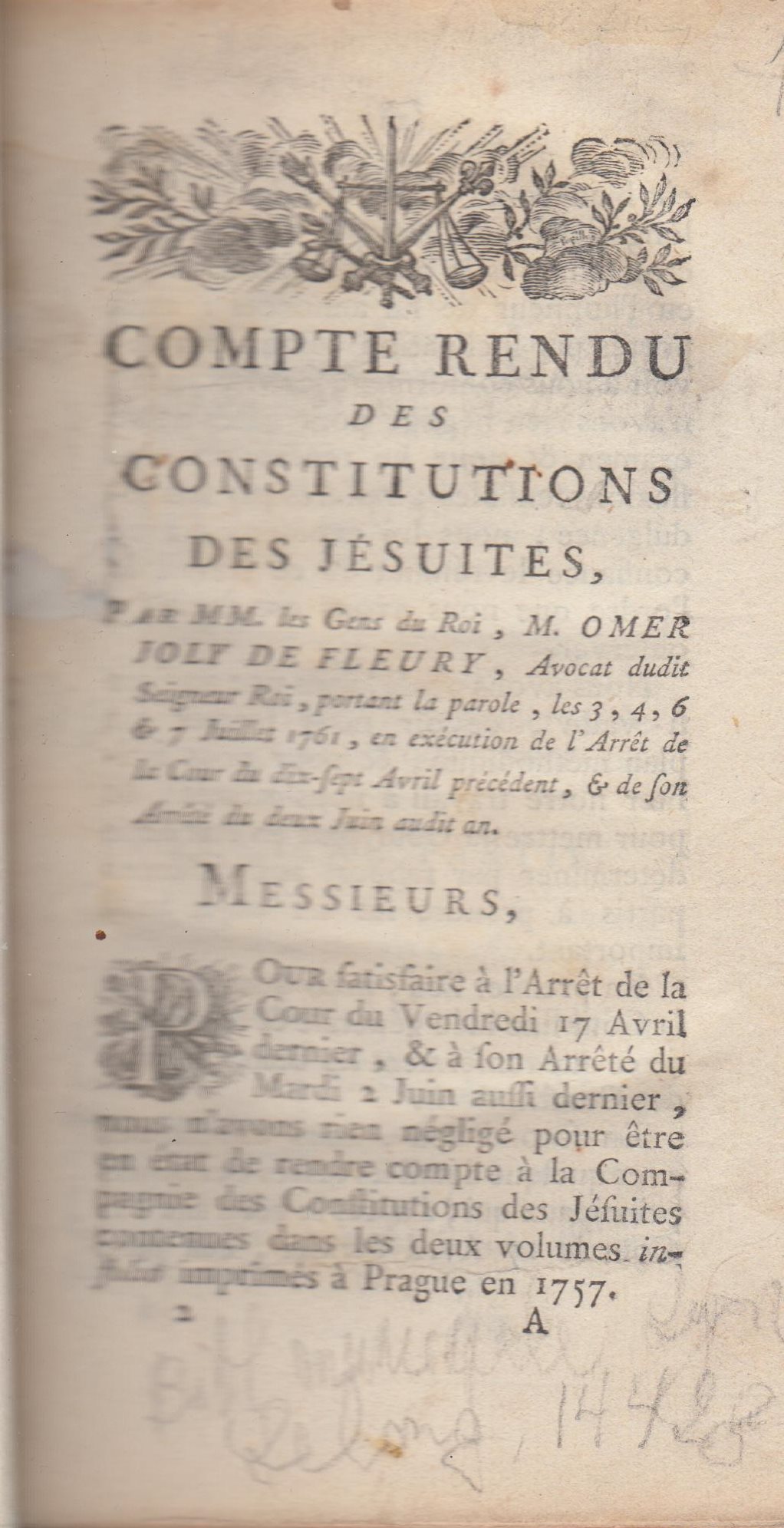 thé des jésuites 4 lettres