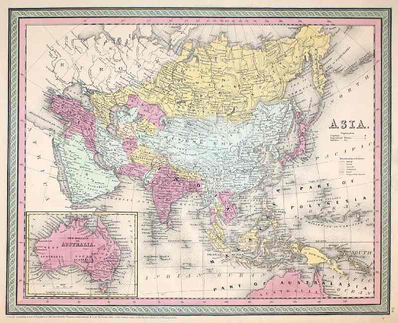 Asia. Entered according to act of Congress, in the year 1850, by Thomas ...