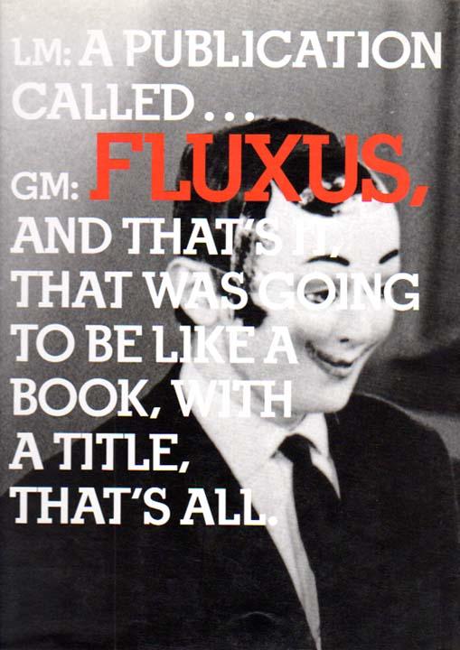 In the Spirit of Fluxus: Walker Art Center, Jenkins, Janet