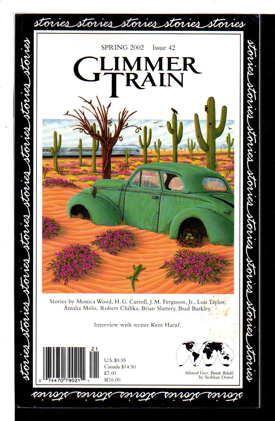 GLIMMER TRAIN: SPRING 2002, Issue 42. Burmeister, Susan and Davies, Linda, editors. [Très bon] [Couverture souple]