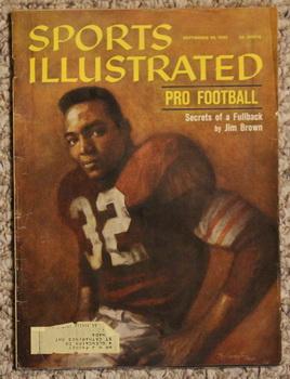 September 22 1958 Football SPORTS ILLUSTRATED NO LABEL Newsstand A 