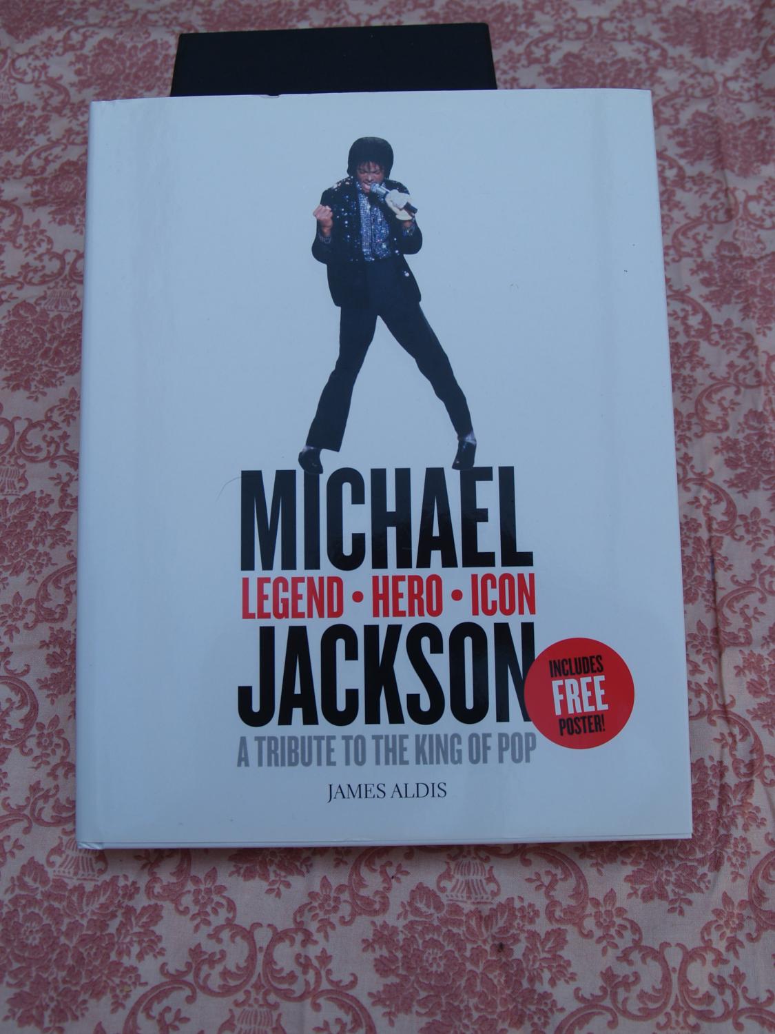 Michael Jackson Hero Icon A Tribute to the King of Pop by James Aldis: Near Hardcover | Terry Blowfield