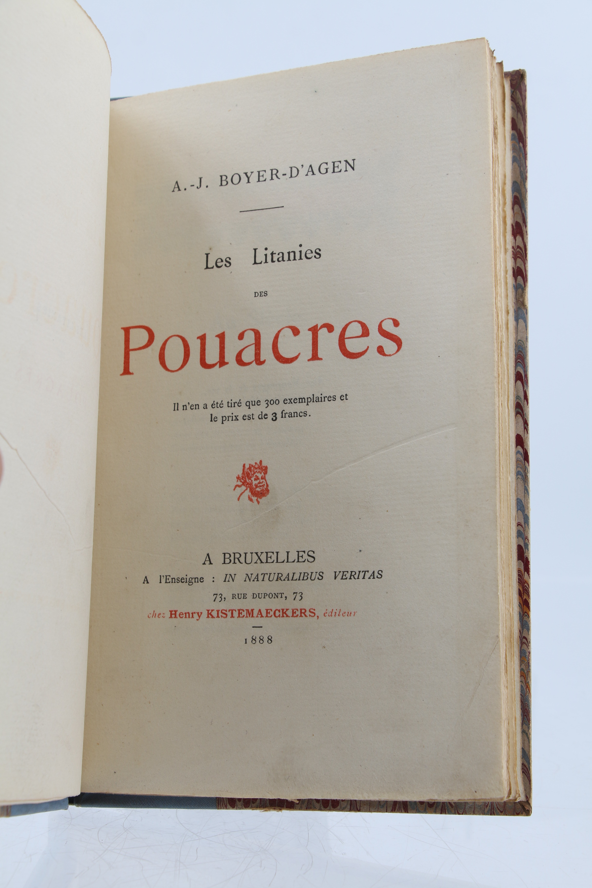 Les litanies des pouacres by BOYER D'AGEN Auguste-Jean: Couverture ...