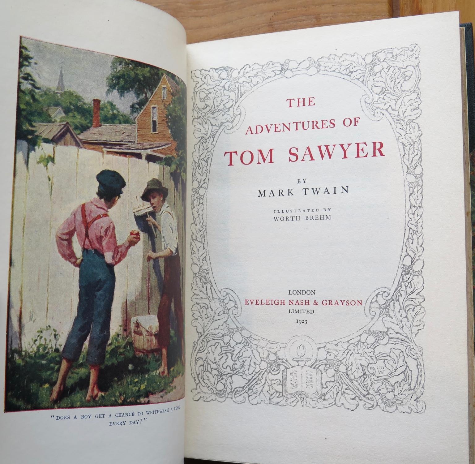 The Adventures of Tom Sawyer by Mark Twain The Adventures of Tom Sawyer by Mark Twain