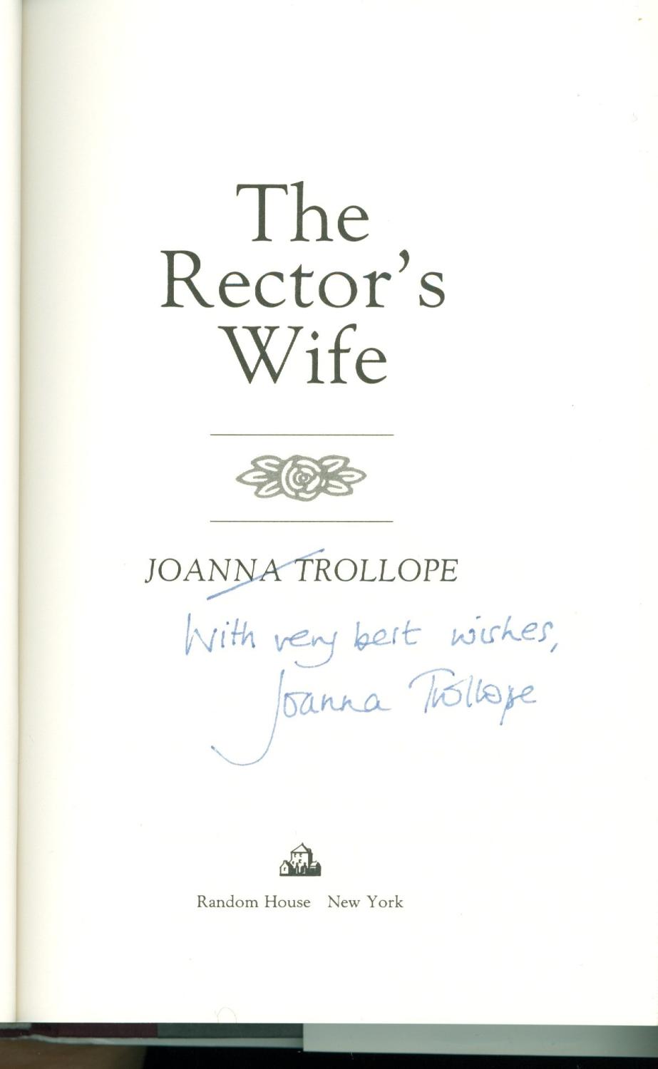 author of the rectors wife