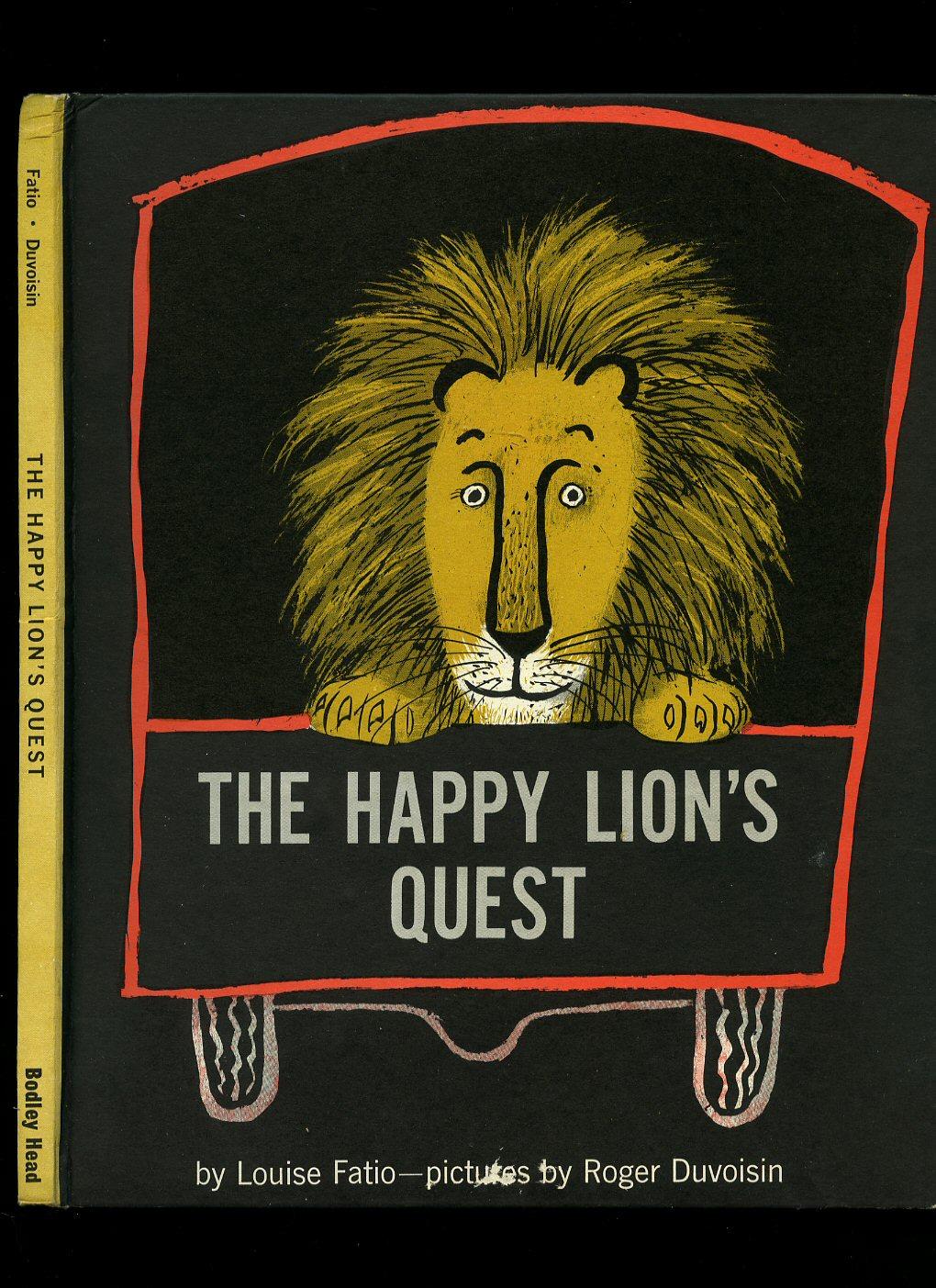 Roger Duvoisin, HAPPY LION'S QUEST, 1st Edition in dust