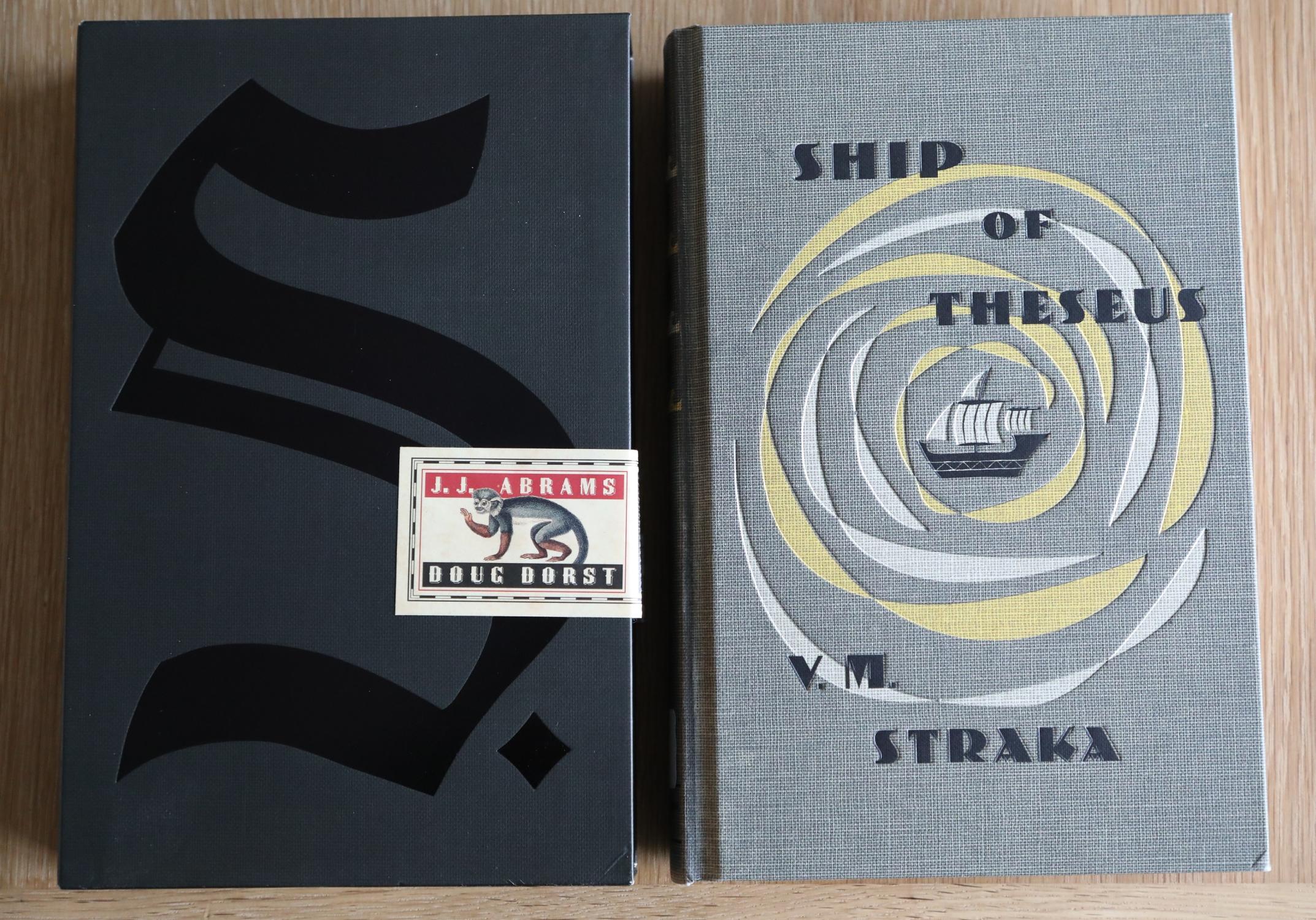 S The Ship Of Theseus Double Signed Us Hb 1st Edition New Unread By Jj Abrams Doug Dorst New Hardcover Slipcased 2013 1st Edition Signed By Author S Analecta Books