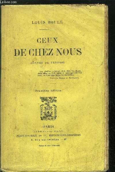 CEUX DE CHEZ NOUS by BOULE LOUIS: bon Couverture souple | Le-Livre