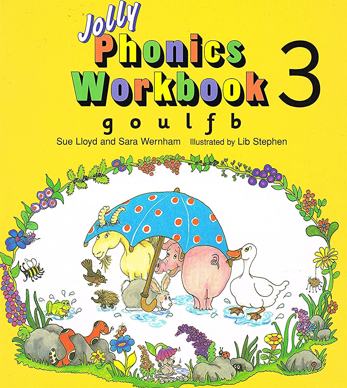 Jolly Phonics Workbook 3 G O U L F B By Susan Lloyd And Sara