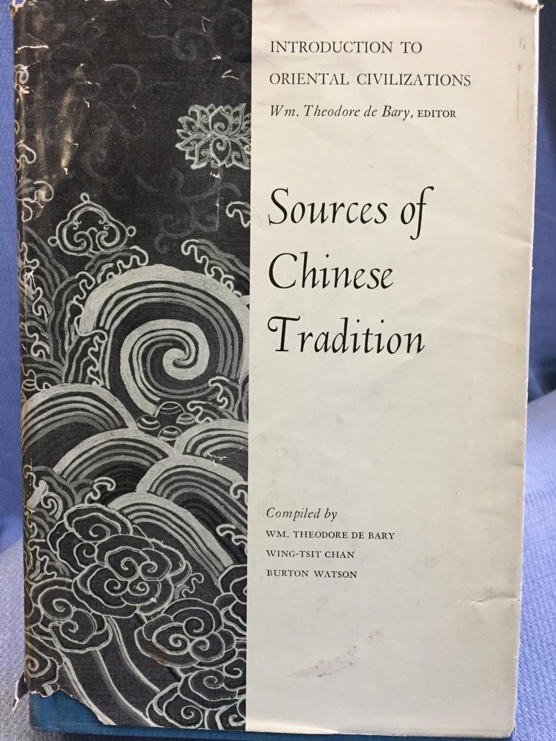スポーツストア Sources of Bary De Theodore William by Tradition Chinese 洋書