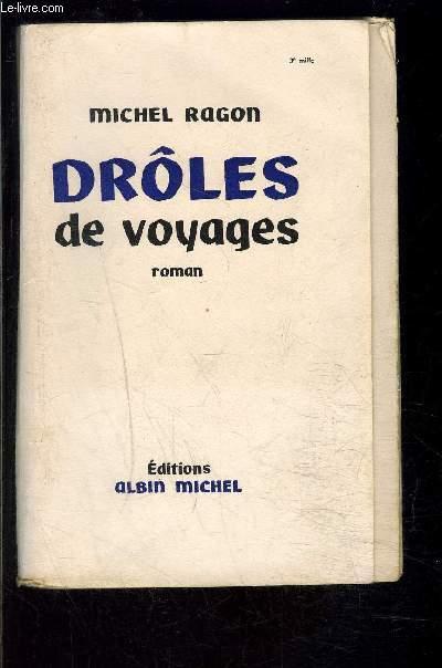 Droles De Voyages By Ragon Michel Bon Couverture Souple 1954 Le Livre