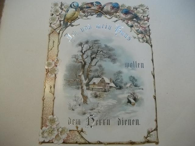 Ich und mein Haus wollen dem Herrn dienen. 0 (1900