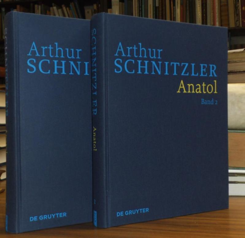 Anatol Band 1 und Band 2, Historisch-kritische Ausgabe Band 2. (= Werke in historisch-kritischen Ausgaben herausgegeben von Konstanze Fliedl). - Schnitzler, Arthur (Autor). - Konstanze Fliedl, Evelyne Polt-Heinzl, Isabella Schwentner, Gerhard Hubmann (Herausgeber)