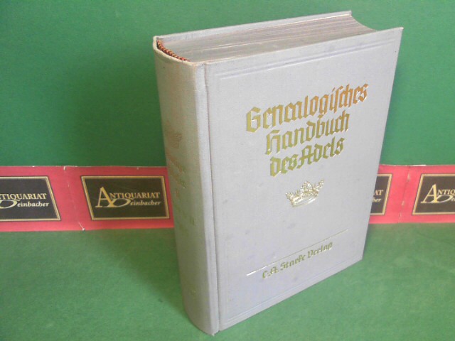 Genealogisches Handbuch des Adels - Adelige Häuser A, Band VII, 1965. (= Gesamtreihe Band 34). - Ehrenkrook, Hans Friedrich von
