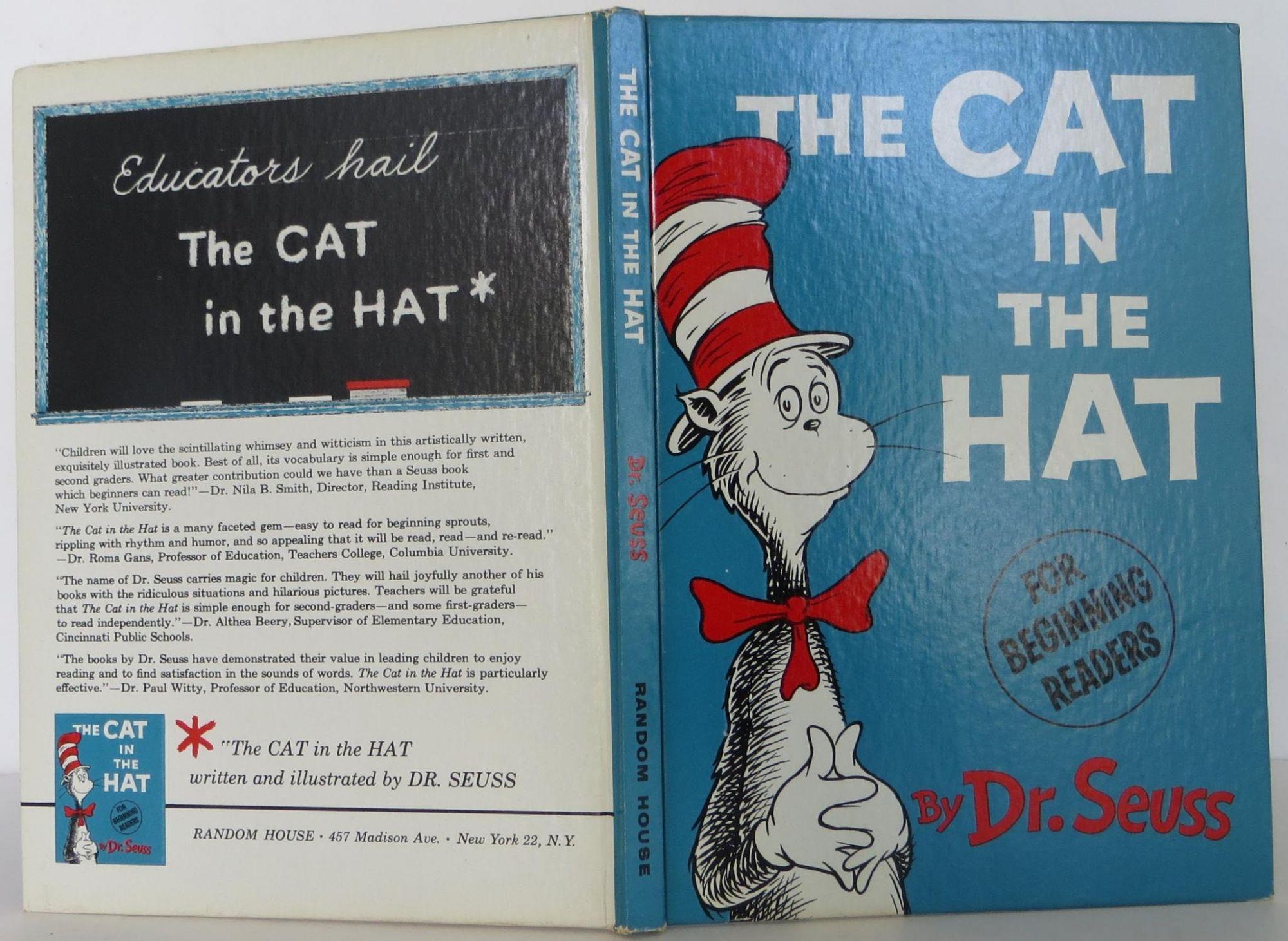 The Cat in the Hat by Dr. Seuss: Near Fine Hardcover 1st Edition., Signed  by Author(s) | Bookbid