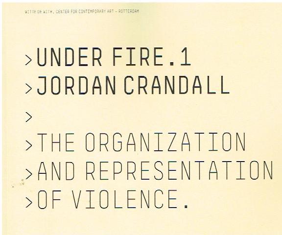 Under fire 1. - Crandall, Jordan