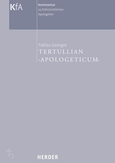 Tertullian 'Apologeticum' : Apologeticum - Tertullian