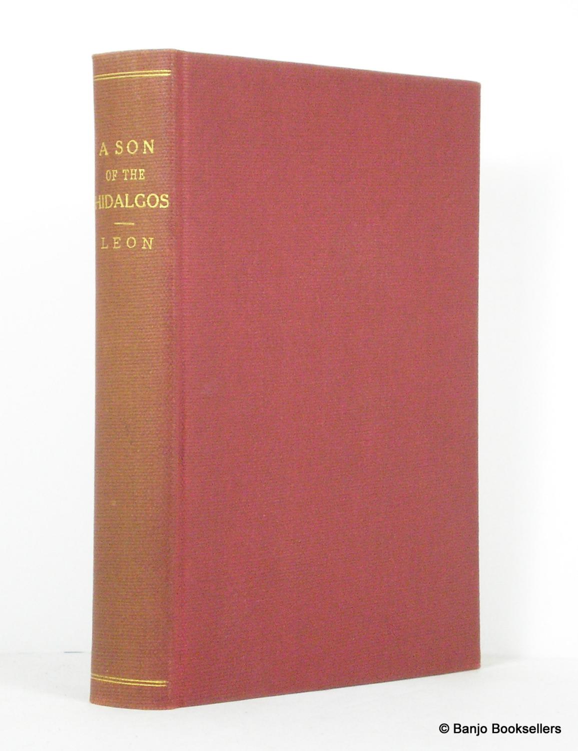 A Son of the Hidalgos León, Ricardo [Bon] [Couverture rigide]