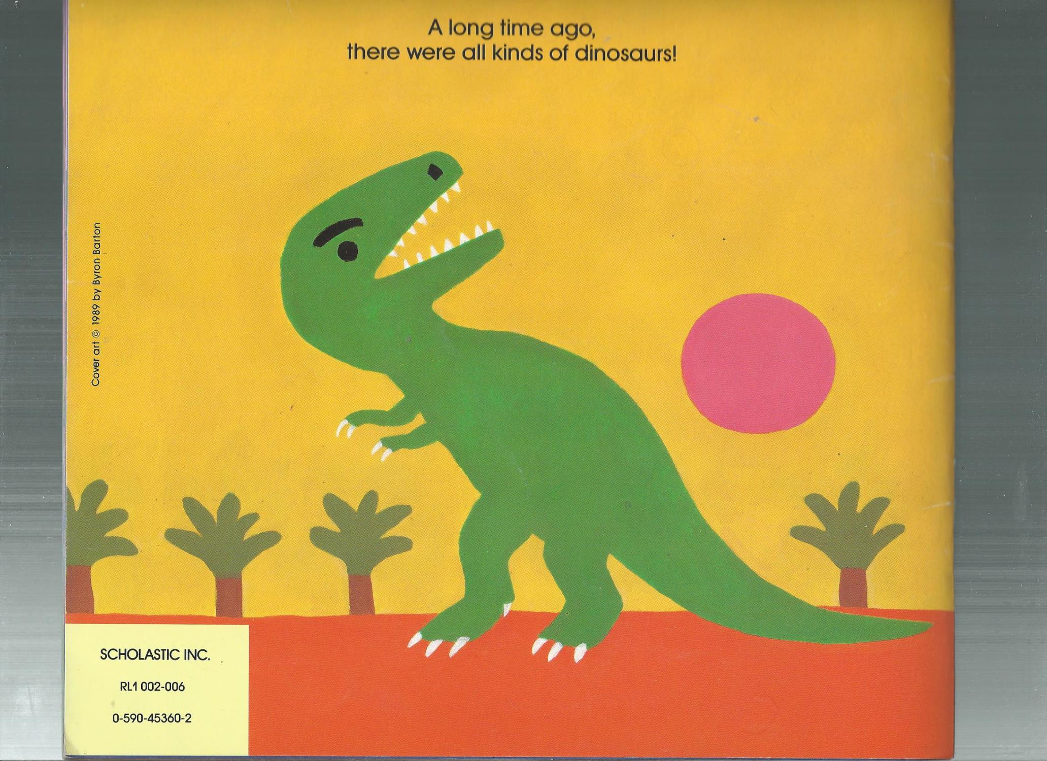 Dinosaurs - by Book Barton 9780694006250 Byron