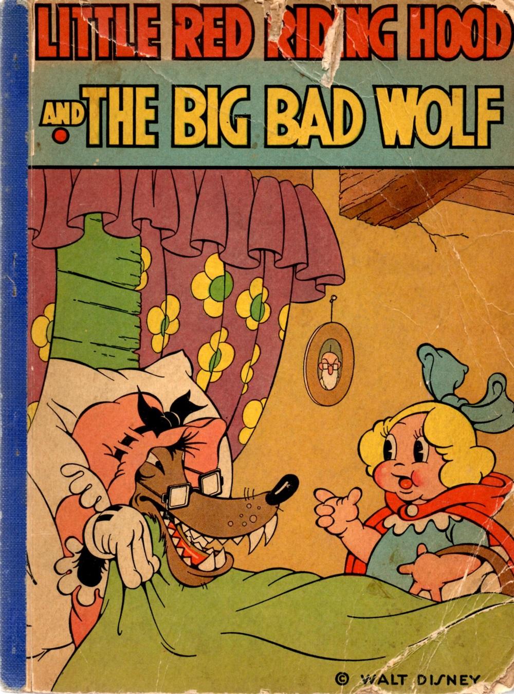 Little Red Riding Hood and the Big Bad Wolf by Staff of the Walt Disney Reading Copy Paperback (1934) | Book