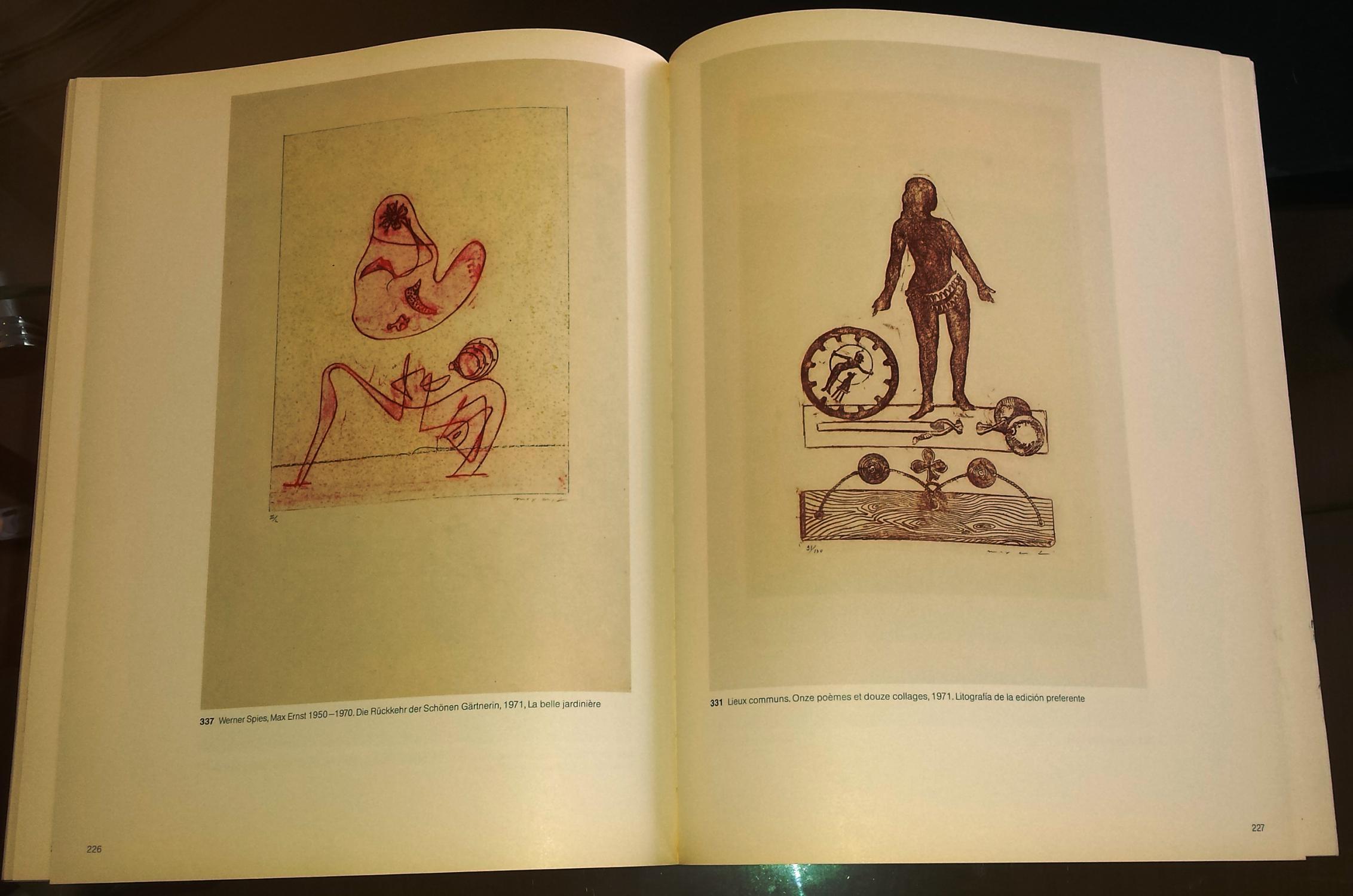 激安 超特価商店街 MAX ERNST.OBRA GRÁFICA Y LIBROS ILUSTRADOS.Colección 図録