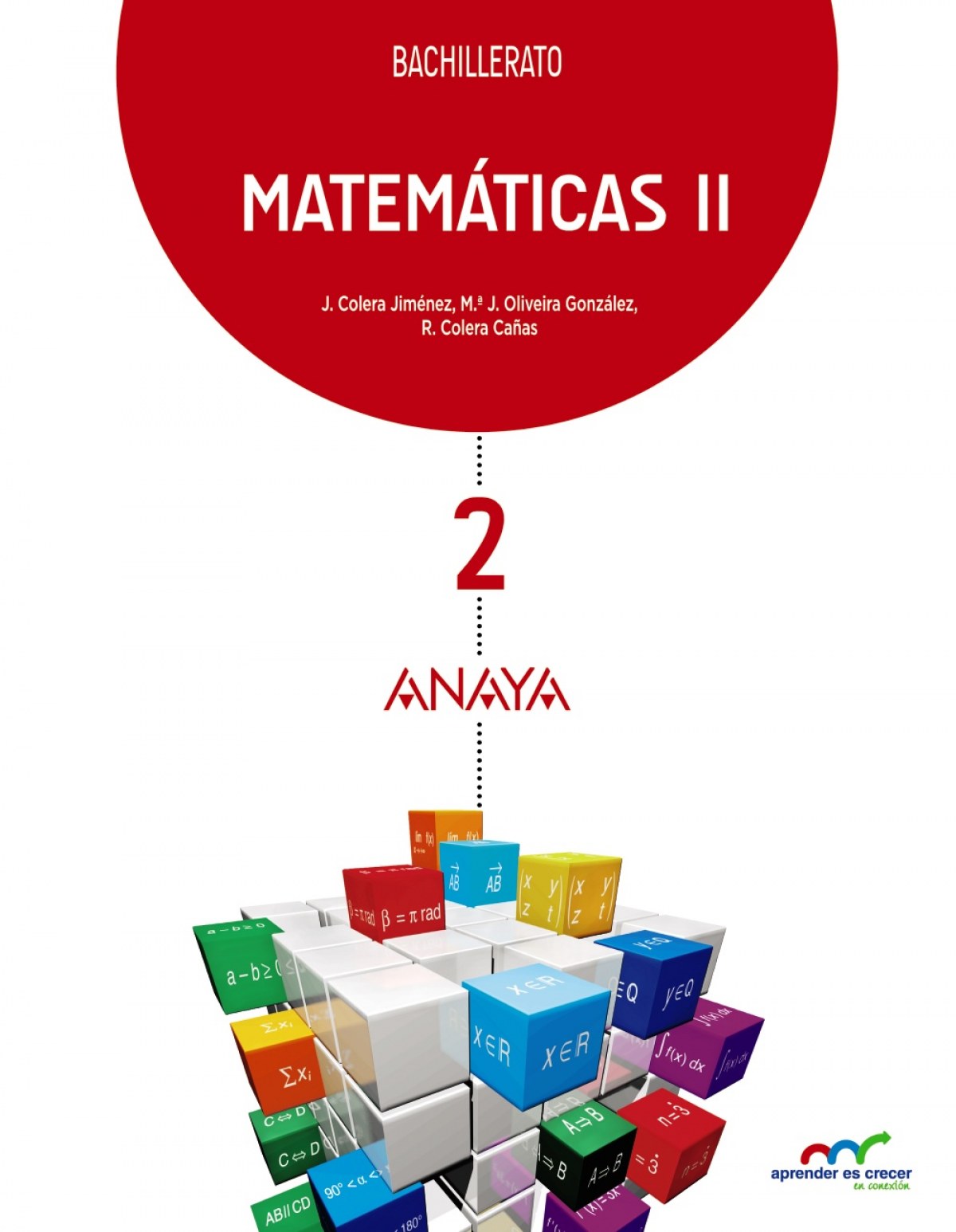 Matematicas ii 2º.bach naturales aprender crecer 2016 - Vv.Aa.