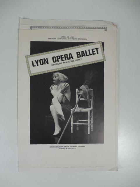 Abebooks Lyon opera ballet direzione Francoise Adriet. Programma di sala