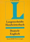Langenscheidts Handwörterbuch, Englisch