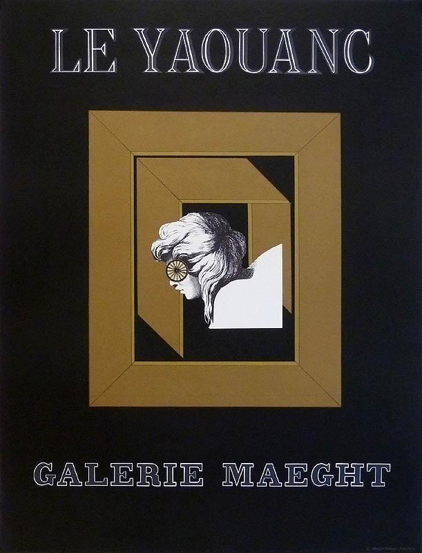 Le Yaouang Galerie Maeght 1970 Plakat Offsetdruck Poster Offset Print By Galerie Maeght Le Yaouang Alain Art Nbsp Nbsp Print Nbsp Nbsp Poster Antiquariat Lenzen