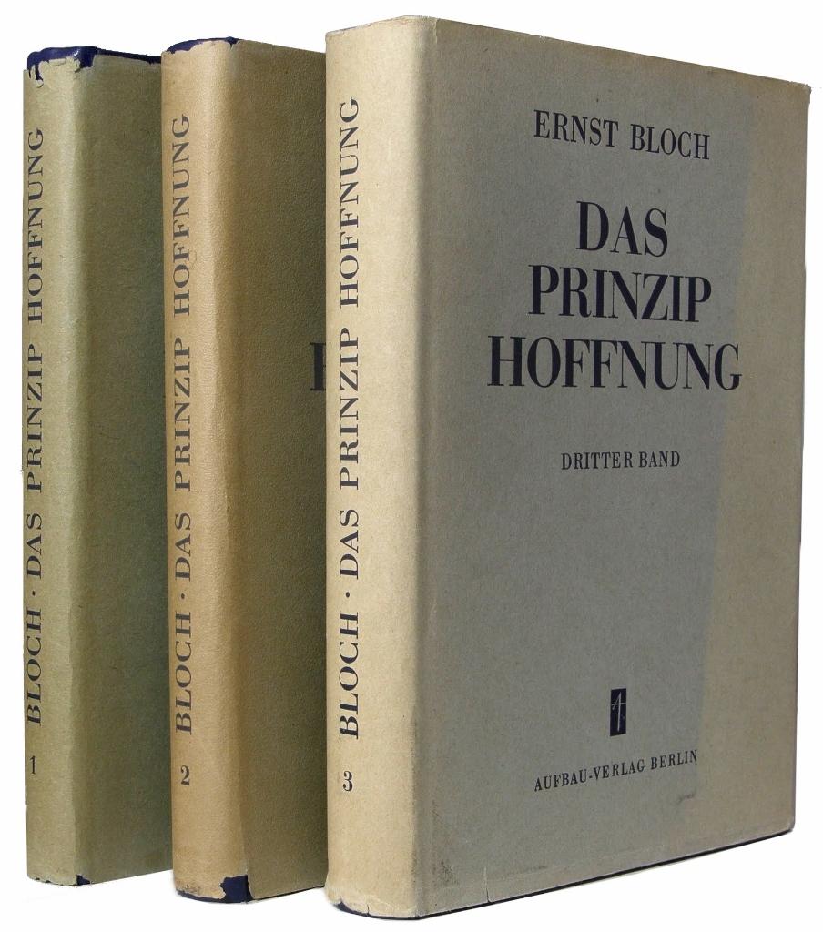 Ernst Bloch The Principle Of Hope
