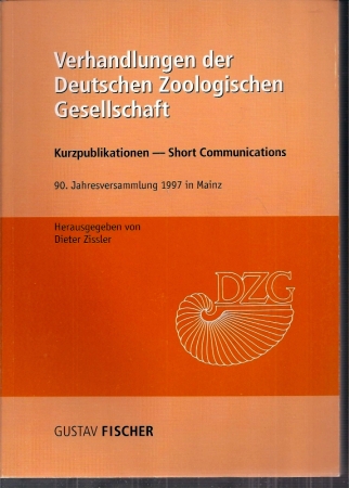 90. Jahresversammlung 1997 in Mainz - Zissler,Dieter (Hsg.)