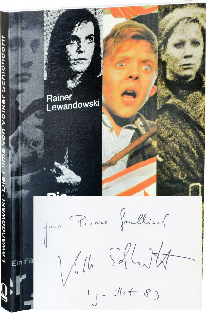 Die Filme von Volker Schlondorff (First Edition, inscribed by Schlondorff) - Rainer Lewandowski