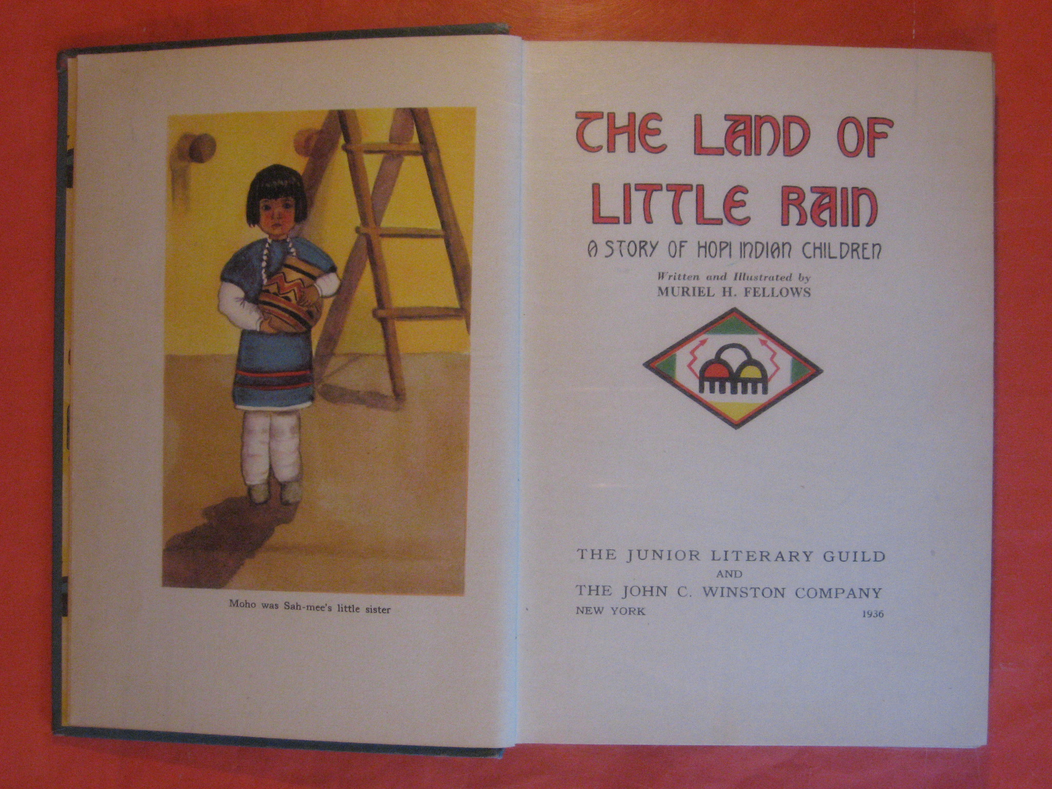The Land of Little Rain A Story of Hopi Indian Children by Fellows