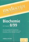 Mediscript, Kommentierte Examensfragen, GK 1, je 2 Bde., Biochemie 8/99 - Janßen, Hildburg, Andreas Thum und Thomas Kreutzig
