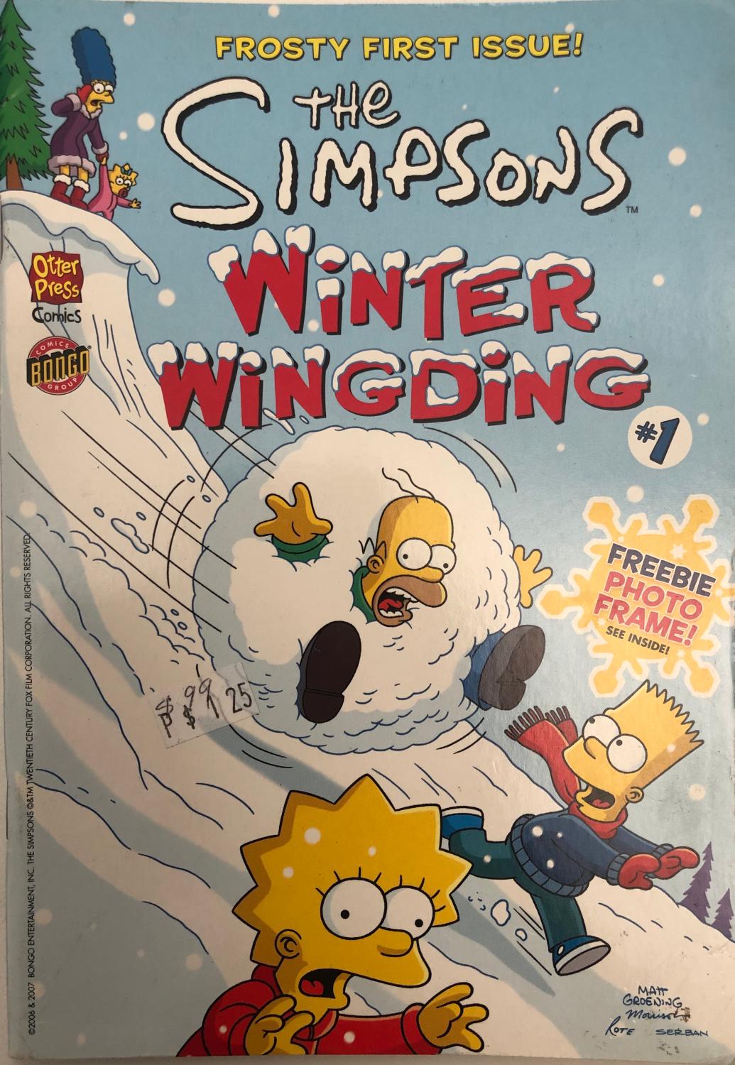 The simpsons winter