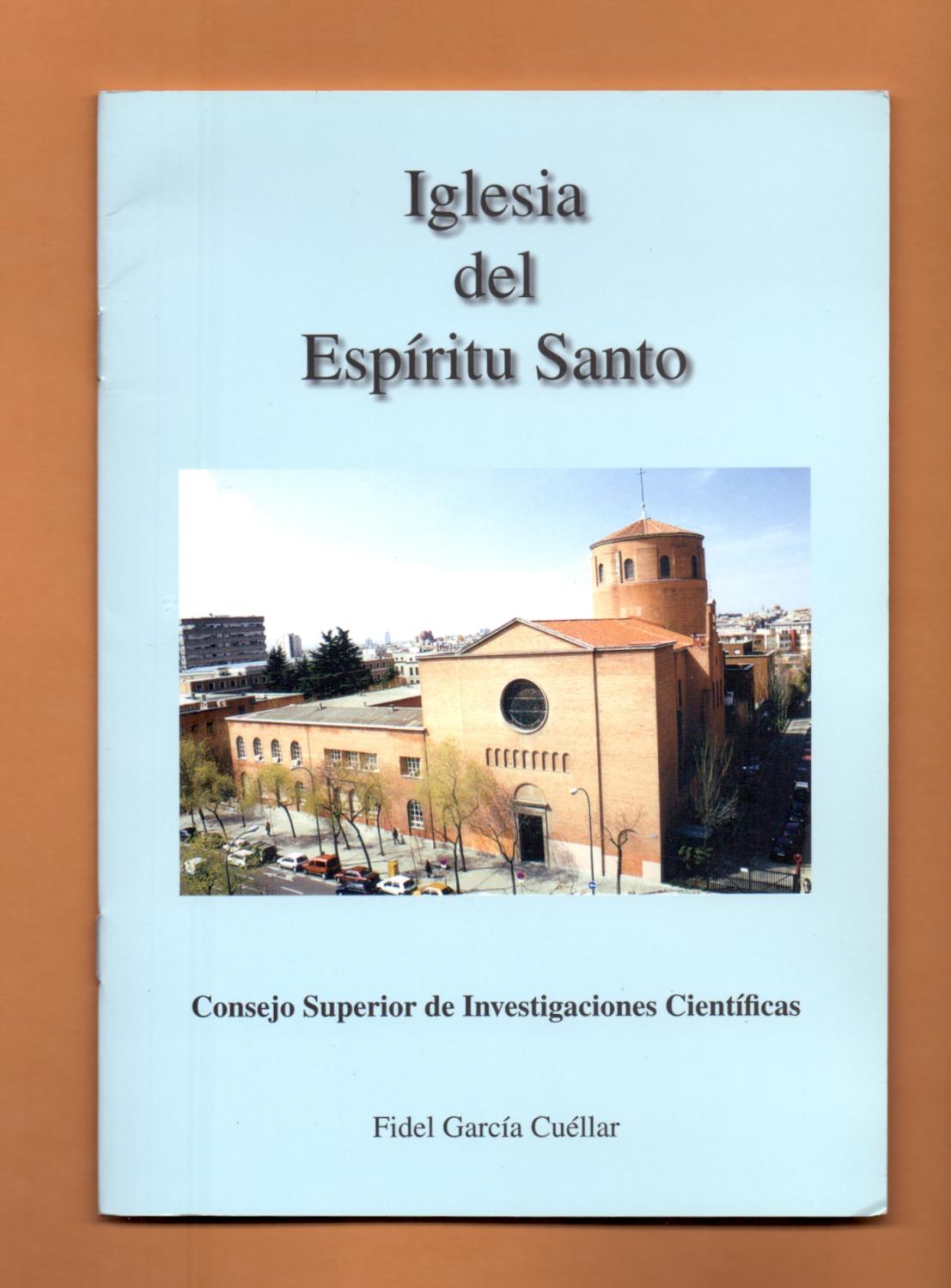 IGLESIA DEL ESPIRITU SANTO - MADRID - by Fidel Garcia Cuellar | Libreria 7  Soles