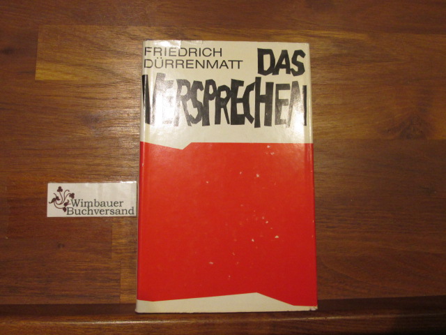 Das Versprechen Von Friedrich Dürrenmatt Das Versprechen : Requiem auf d. Kriminalroman. von Dürrenmatt