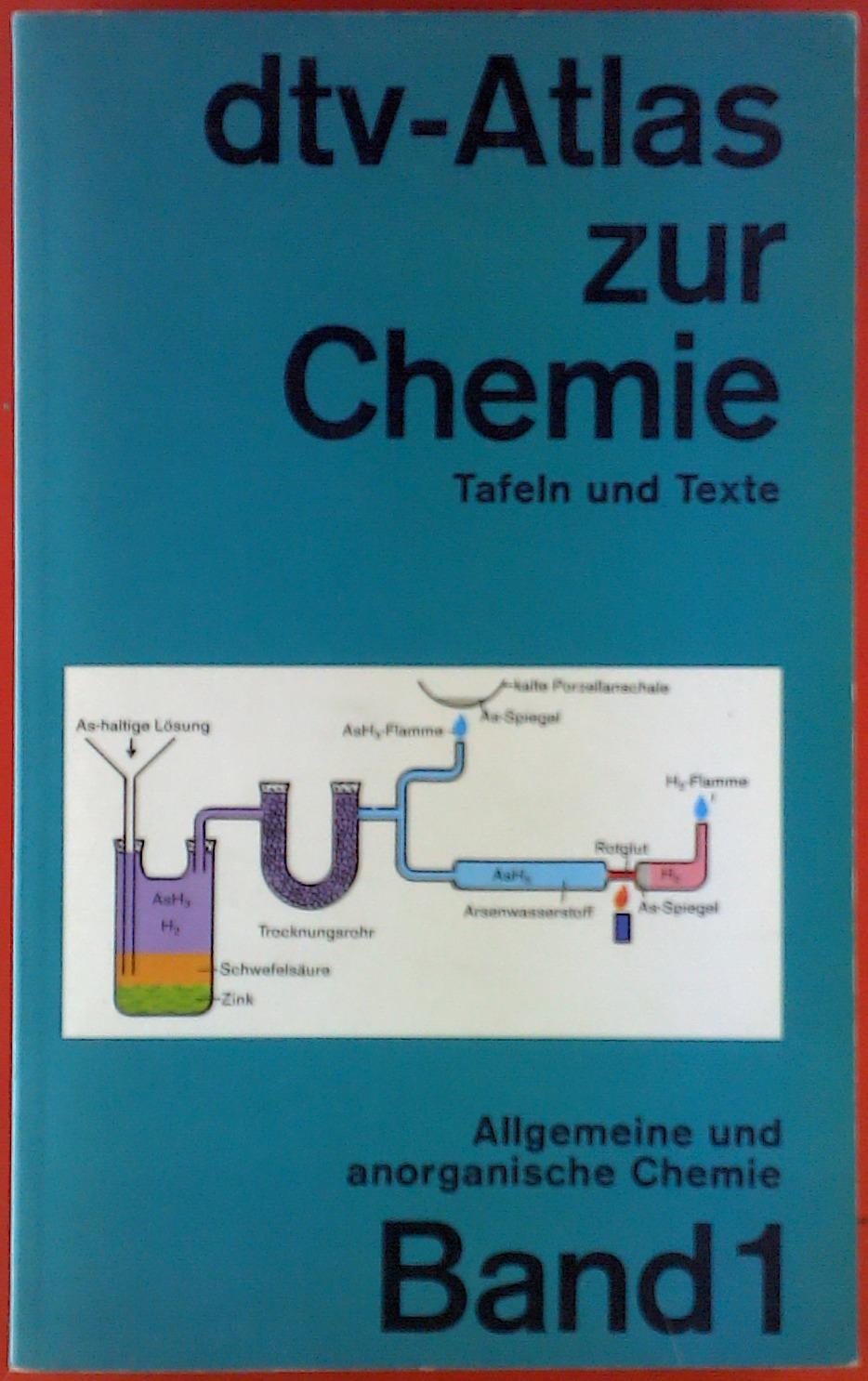 dtv-Atlas zur Chemie. Tafeln und Texte. BAND 1: Allgemeine und anorganische Chemie - Hans Breuer