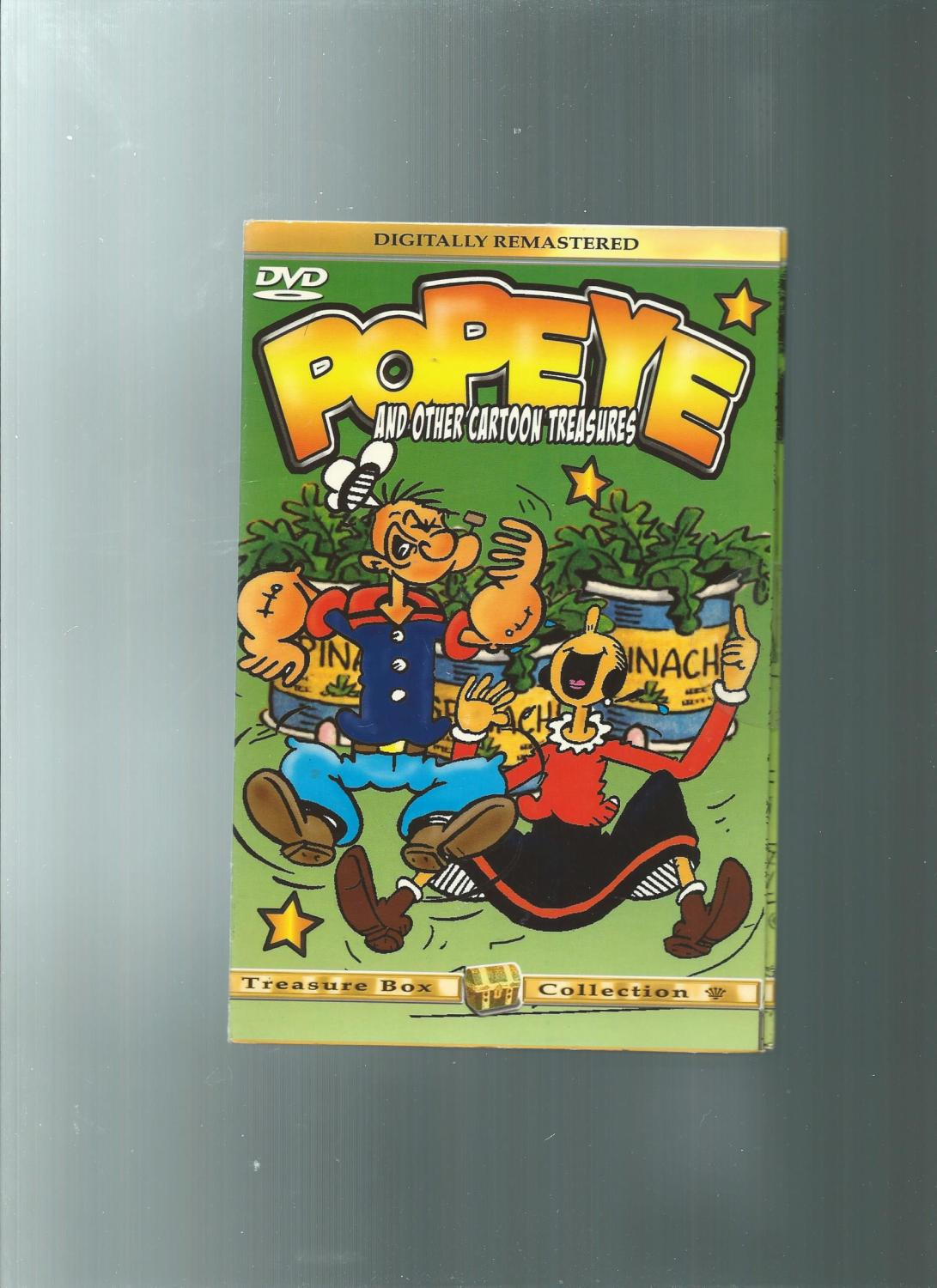 POPEYE and other cartoon treasures DVD