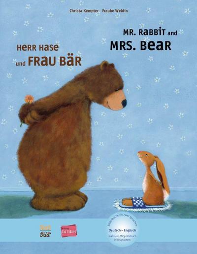 Herr Hase & Frau Bär: Kinderbuch Deutsch-Englisch mit MP3-Hörbuch zum Herunterladen (Herr Hase und Frau Bär)