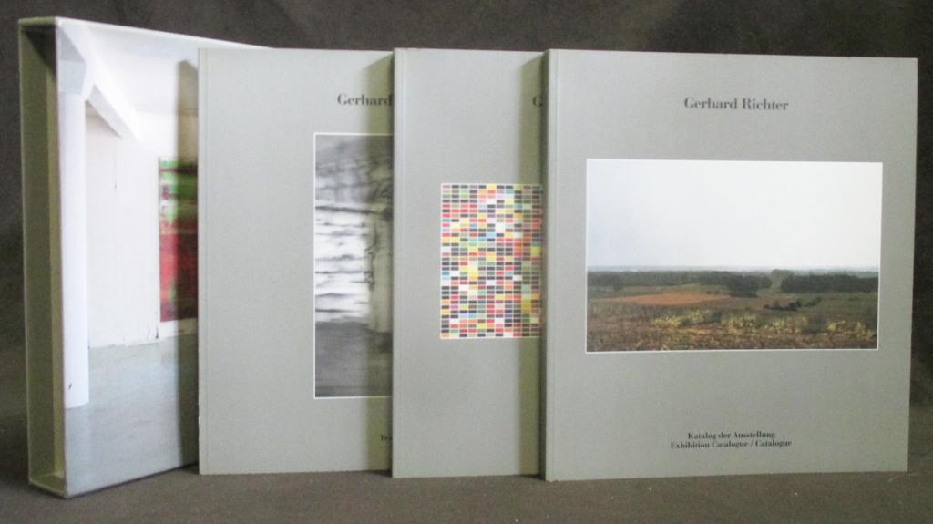Gerhard Richter : Katalog Der Ausstellung (Exhibition Catalogue); Werkübersicht (Catalogue Raisonné) 1962-1993; Texte [3 VOLUMES IN SLIPCASE] Suzanne