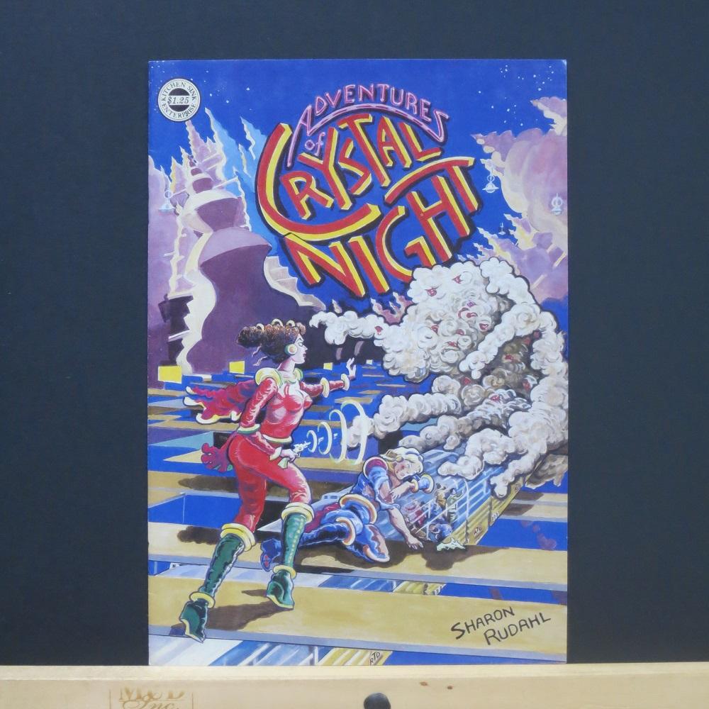 Adventures of Crystal Night by Rudahl, Sharon (1980) 1st Edition Comic