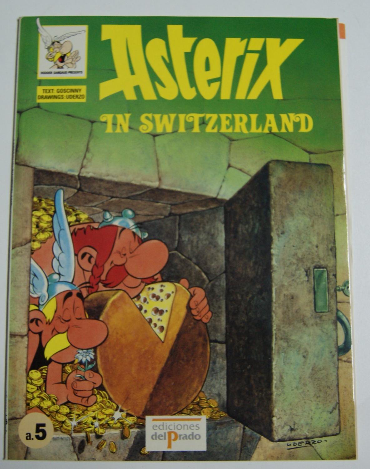 Asterix in Switzerland, a.5 - Goscinny, René