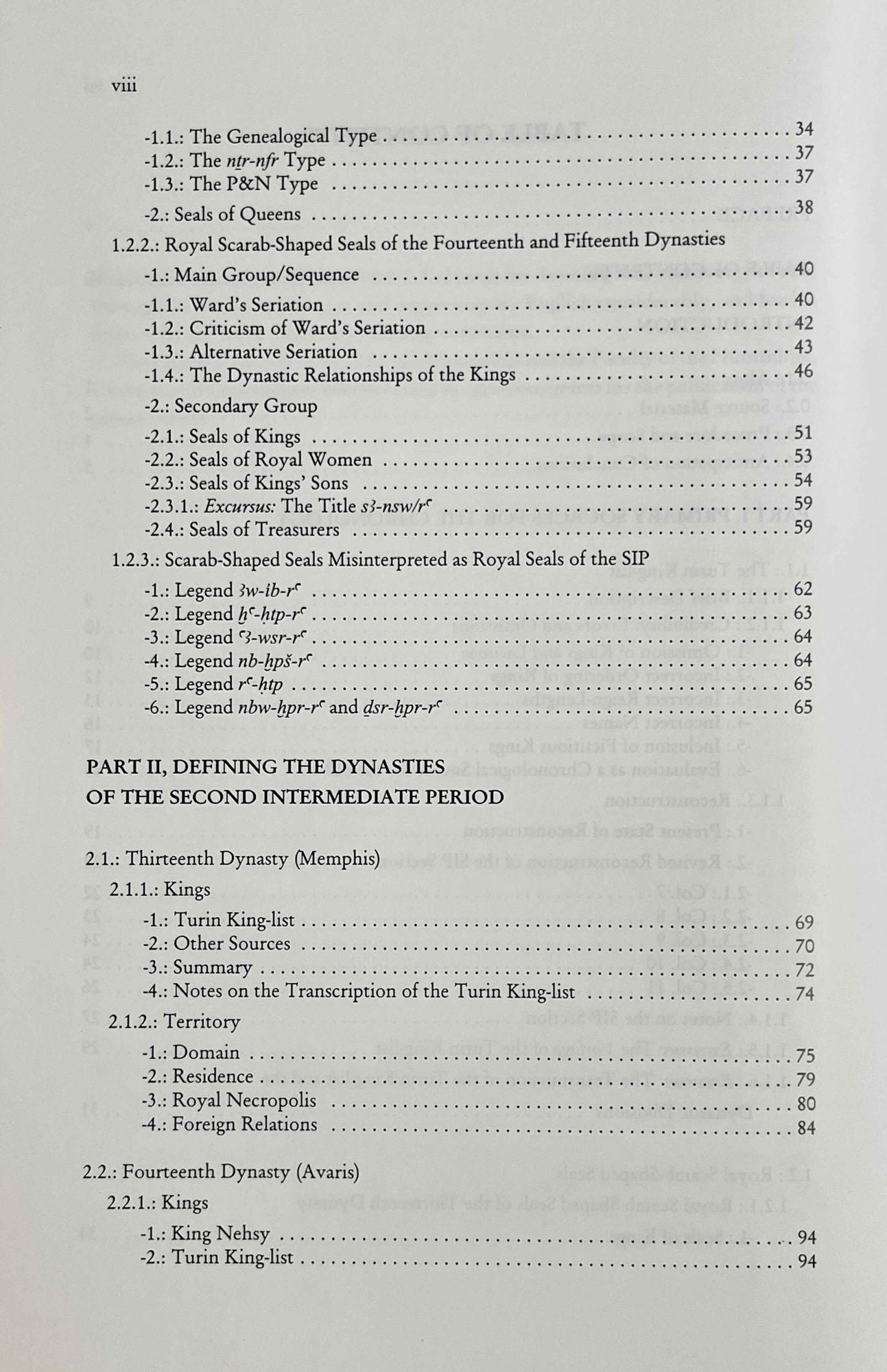 The Political Situation in Egypt during the Second Intermediate Period